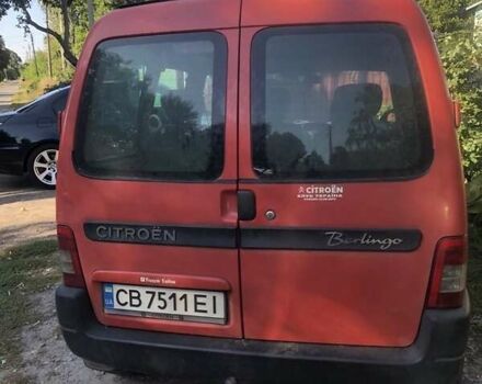 Красный Ситроен Берлинго, объемом двигателя 1.6 л и пробегом 310 тыс. км за 3500 $, фото 1 на Automoto.ua