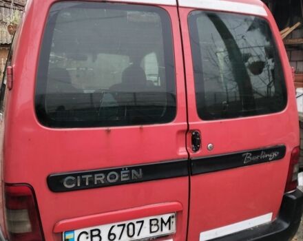 Красный Ситроен Берлинго, объемом двигателя 1.6 л и пробегом 250 тыс. км за 3300 $, фото 4 на Automoto.ua