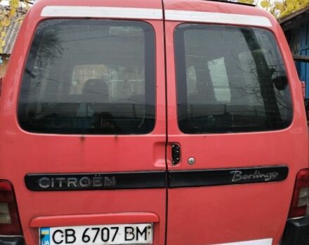 Красный Ситроен Берлинго, объемом двигателя 1.6 л и пробегом 250 тыс. км за 3300 $, фото 5 на Automoto.ua