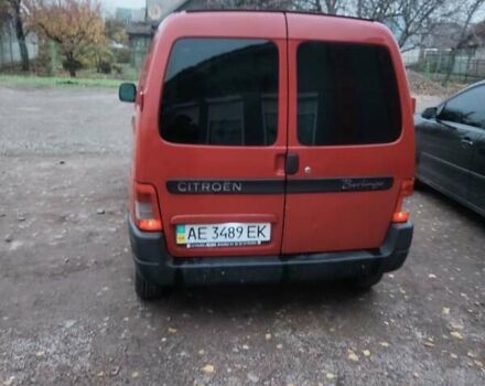 Красный Ситроен Берлинго, объемом двигателя 1.4 л и пробегом 202 тыс. км за 2500 $, фото 7 на Automoto.ua