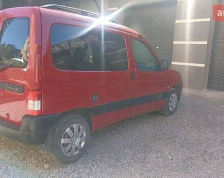 Красный Ситроен Берлинго, объемом двигателя 1.4 л и пробегом 207 тыс. км за 3550 $, фото 4 на Automoto.ua