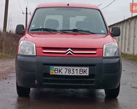 Красный Ситроен Берлинго, объемом двигателя 1.6 л и пробегом 204 тыс. км за 3850 $, фото 6 на Automoto.ua