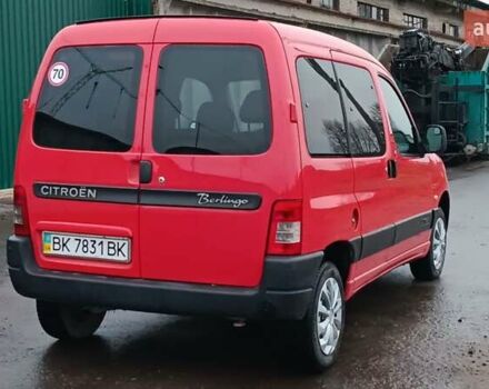 Красный Ситроен Берлинго, объемом двигателя 1.6 л и пробегом 204 тыс. км за 3850 $, фото 17 на Automoto.ua