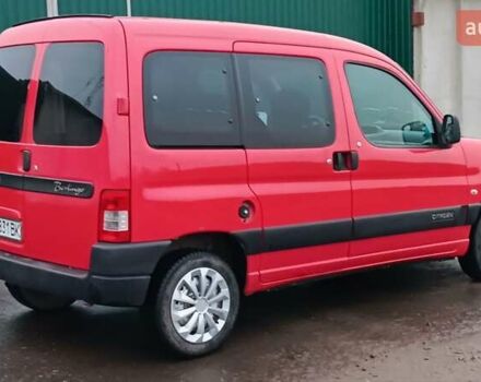 Красный Ситроен Берлинго, объемом двигателя 1.6 л и пробегом 204 тыс. км за 3850 $, фото 19 на Automoto.ua