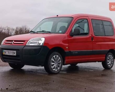 Красный Ситроен Берлинго, объемом двигателя 1.6 л и пробегом 204 тыс. км за 3850 $, фото 10 на Automoto.ua