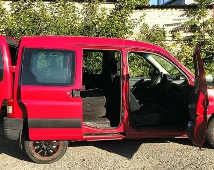 Красный Ситроен Берлинго, объемом двигателя 1.56 л и пробегом 243 тыс. км за 4800 $, фото 9 на Automoto.ua