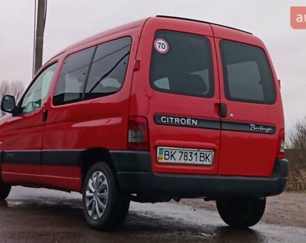 Красный Ситроен Берлинго, объемом двигателя 1.6 л и пробегом 204 тыс. км за 3850 $, фото 16 на Automoto.ua