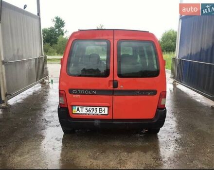 Червоний Сітроен Берлінго, об'ємом двигуна 1.56 л та пробігом 286 тис. км за 3200 $, фото 4 на Automoto.ua