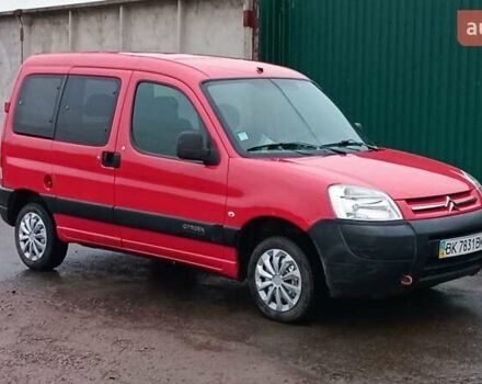 Красный Ситроен Берлинго, объемом двигателя 1.6 л и пробегом 204 тыс. км за 3850 $, фото 1 на Automoto.ua