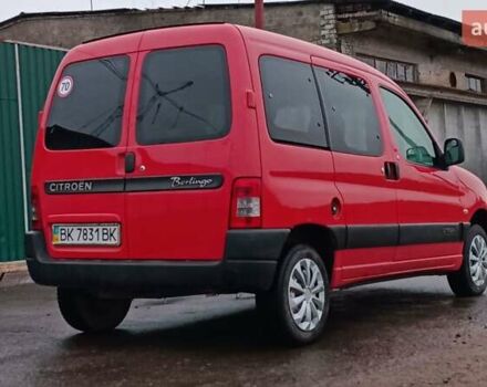 Красный Ситроен Берлинго, объемом двигателя 1.6 л и пробегом 204 тыс. км за 3850 $, фото 18 на Automoto.ua