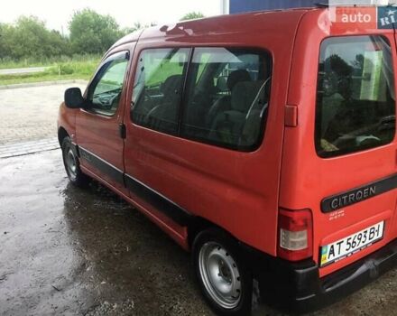 Червоний Сітроен Берлінго, об'ємом двигуна 1.56 л та пробігом 286 тис. км за 3200 $, фото 12 на Automoto.ua