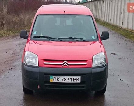 Красный Ситроен Берлинго, объемом двигателя 1.6 л и пробегом 204 тыс. км за 3850 $, фото 5 на Automoto.ua