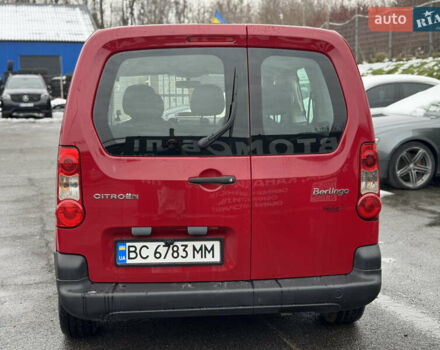 Красный Ситроен Берлинго, объемом двигателя 1.56 л и пробегом 238 тыс. км за 6700 $, фото 8 на Automoto.ua