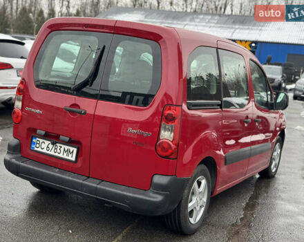 Красный Ситроен Берлинго, объемом двигателя 1.56 л и пробегом 238 тыс. км за 6700 $, фото 6 на Automoto.ua