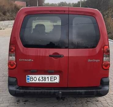Ситроен Берлинго 2010 в Тернополе на Automoto.ua Красный Ситроен Берлинго, объемом двигателя 1.6 л и пробегом 217 тыс. км за 5500 $, фото 11 на Automoto.ua