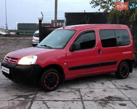 Красный Ситроен Берлинго, объемом двигателя 1.36 л и пробегом 299 тыс. км за 4990 $, фото 2 на Automoto.ua