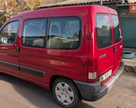 Червоний Сітроен Берлінго, об'ємом двигуна 1.4 л та пробігом 85 тис. км за 5000 $, фото 5 на Automoto.ua