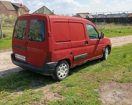 Красный Ситроен Берлинго, объемом двигателя 2 л и пробегом 320 тыс. км за 1000 $, фото 3 на Automoto.ua
