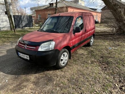 Сітроен Берлінго 2003 у Ковель на Automoto.ua Червоний Сітроен Берлінго, об'ємом двигуна 1.4 л та пробігом 515 тис. км за 1700 $, фото 1 на Automoto.ua