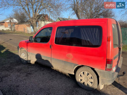 Красный Ситроен Берлинго, объемом двигателя 1.87 л и пробегом 331 тыс. км за 3499 $, фото 1 на Automoto.ua