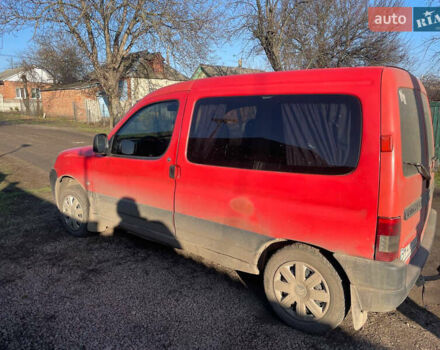 Красный Ситроен Берлинго, объемом двигателя 1.87 л и пробегом 331 тыс. км за 3499 $, фото 1 на Automoto.ua