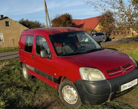 Красный Ситроен Берлинго, объемом двигателя 2 л и пробегом 200 тыс. км за 1500 $, фото 1 на Automoto.ua