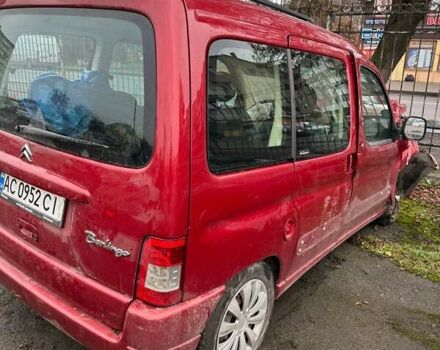 Червоний Сітроен Берлінго, об'ємом двигуна 1.56 л та пробігом 250 тис. км за 1200 $, фото 1 на Automoto.ua