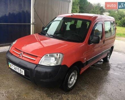 Червоний Сітроен Берлінго, об'ємом двигуна 1.56 л та пробігом 286 тис. км за 3200 $, фото 1 на Automoto.ua