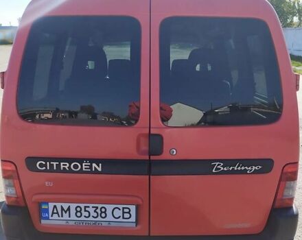 Красный Ситроен Берлинго пасс., объемом двигателя 1.56 л и пробегом 207 тыс. км за 3500 $, фото 2 на Automoto.ua