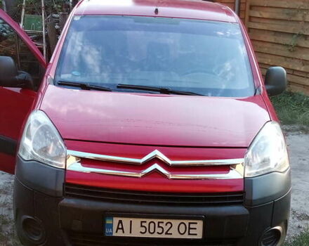 Красный Ситроен Берлинго пасс., объемом двигателя 1.59 л и пробегом 200 тыс. км за 4500 $, фото 10 на Automoto.ua