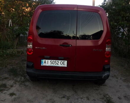 Красный Ситроен Берлинго пасс., объемом двигателя 1.59 л и пробегом 200 тыс. км за 4500 $, фото 11 на Automoto.ua