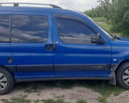 Синий Ситроен Берлинго пасс., объемом двигателя 1.36 л и пробегом 430 тыс. км за 3050 $, фото 1 на Automoto.ua