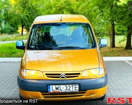 Желтый Ситроен Берлинго, объемом двигателя 1.9 л и пробегом 280 тыс. км за 1850 $, фото 2 на Automoto.ua