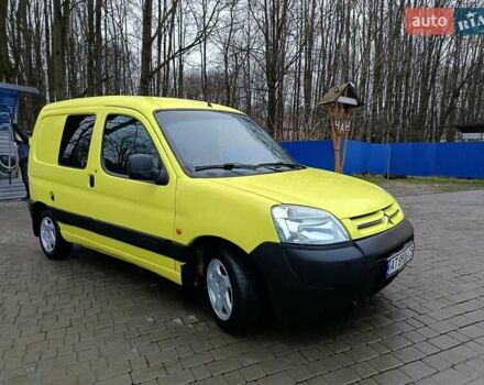 Желтый Ситроен Берлинго, объемом двигателя 1.9 л и пробегом 355 тыс. км за 2550 $, фото 6 на Automoto.ua