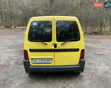 Жовтий Сітроен Берлінго, об'ємом двигуна 1.87 л та пробігом 598 тис. км за 2999 $, фото 3 на Automoto.ua