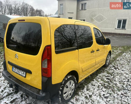 Желтый Ситроен Берлинго, объемом двигателя 1.56 л и пробегом 210 тыс. км за 7500 $, фото 5 на Automoto.ua