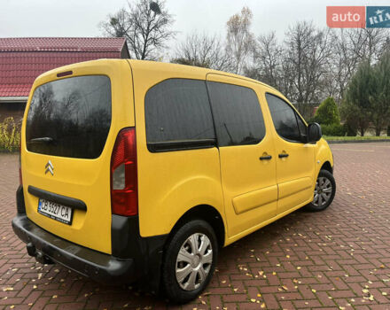 Желтый Ситроен Берлинго, объемом двигателя 1.6 л и пробегом 209 тыс. км за 5600 $, фото 5 на Automoto.ua