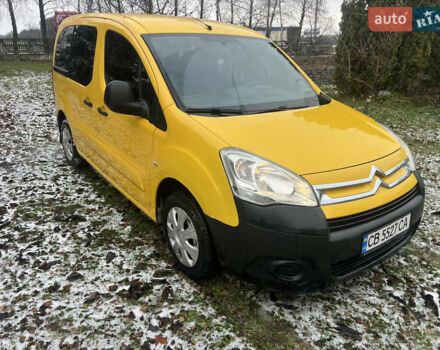 Желтый Ситроен Берлинго, объемом двигателя 1.56 л и пробегом 210 тыс. км за 7500 $, фото 8 на Automoto.ua