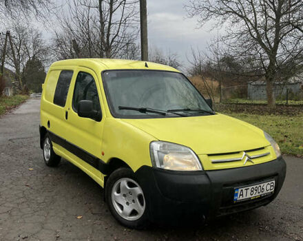 Желтый Ситроен Берлинго, объемом двигателя 1.87 л и пробегом 350 тыс. км за 2450 $, фото 1 на Automoto.ua