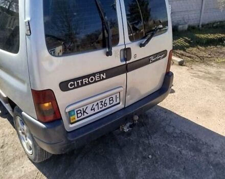 Серый Ситроен Берлинго, объемом двигателя 2 л и пробегом 326 тыс. км за 3700 $, фото 7 на Automoto.ua