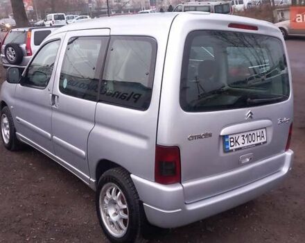 Серый Ситроен Берлинго, объемом двигателя 1.59 л и пробегом 220 тыс. км за 4600 $, фото 16 на Automoto.ua