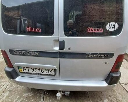 Сірий Сітроен Берлінго, об'ємом двигуна 2 л та пробігом 258 тис. км за 4300 $, фото 1 на Automoto.ua