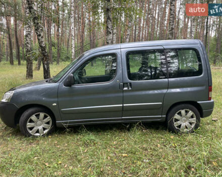 Серый Ситроен Берлинго, объемом двигателя 1.6 л и пробегом 290 тыс. км за 4300 $, фото 6 на Automoto.ua
