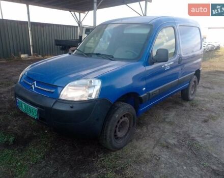 Синий Ситроен Берлинго, объемом двигателя 1.6 л и пробегом 230 тыс. км за 2500 $, фото 5 на Automoto.ua