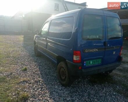 Синий Ситроен Берлинго, объемом двигателя 1.6 л и пробегом 230 тыс. км за 2500 $, фото 3 на Automoto.ua