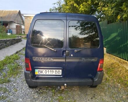 Ситроен Берлинго 2000 в Ровно на Automoto.ua Синий Ситроен Берлинго, объемом двигателя 1.9 л и пробегом 430 тыс. км за 1800 $, фото 3 на Automoto.ua