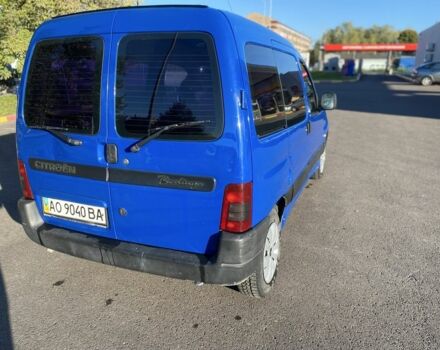 Синий Ситроен Берлинго, объемом двигателя 1.9 л и пробегом 226 тыс. км за 3300 $, фото 4 на Automoto.ua