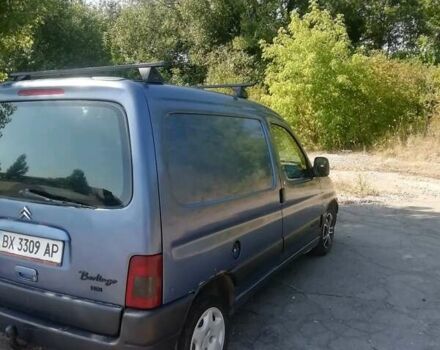 Синий Ситроен Берлинго, объемом двигателя 2 л и пробегом 549 тыс. км за 2200 $, фото 5 на Automoto.ua