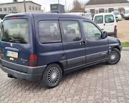 Синій Сітроен Берлінго, об'ємом двигуна 2 л та пробігом 220 тис. км за 1999 $, фото 8 на Automoto.ua