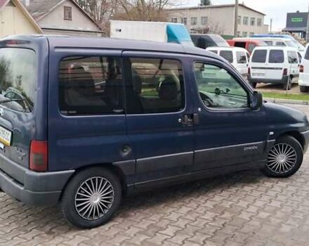 Синій Сітроен Берлінго, об'ємом двигуна 2 л та пробігом 220 тис. км за 1999 $, фото 14 на Automoto.ua